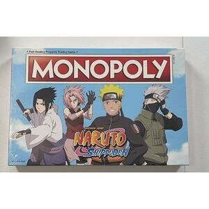 USAopoly Naruto Shippuden Monopoly The Board Game NEW ;)